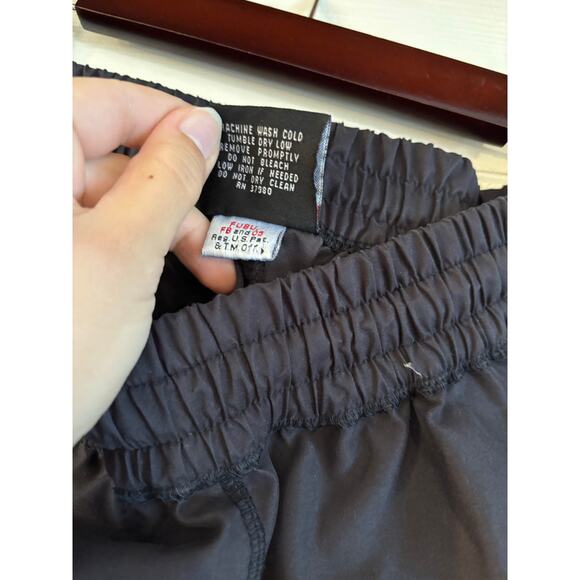 Vintage Fubu Black And Yellow Baggy Track Suit Pants Sweatpant Men’s Medium - Picture 7 of 8